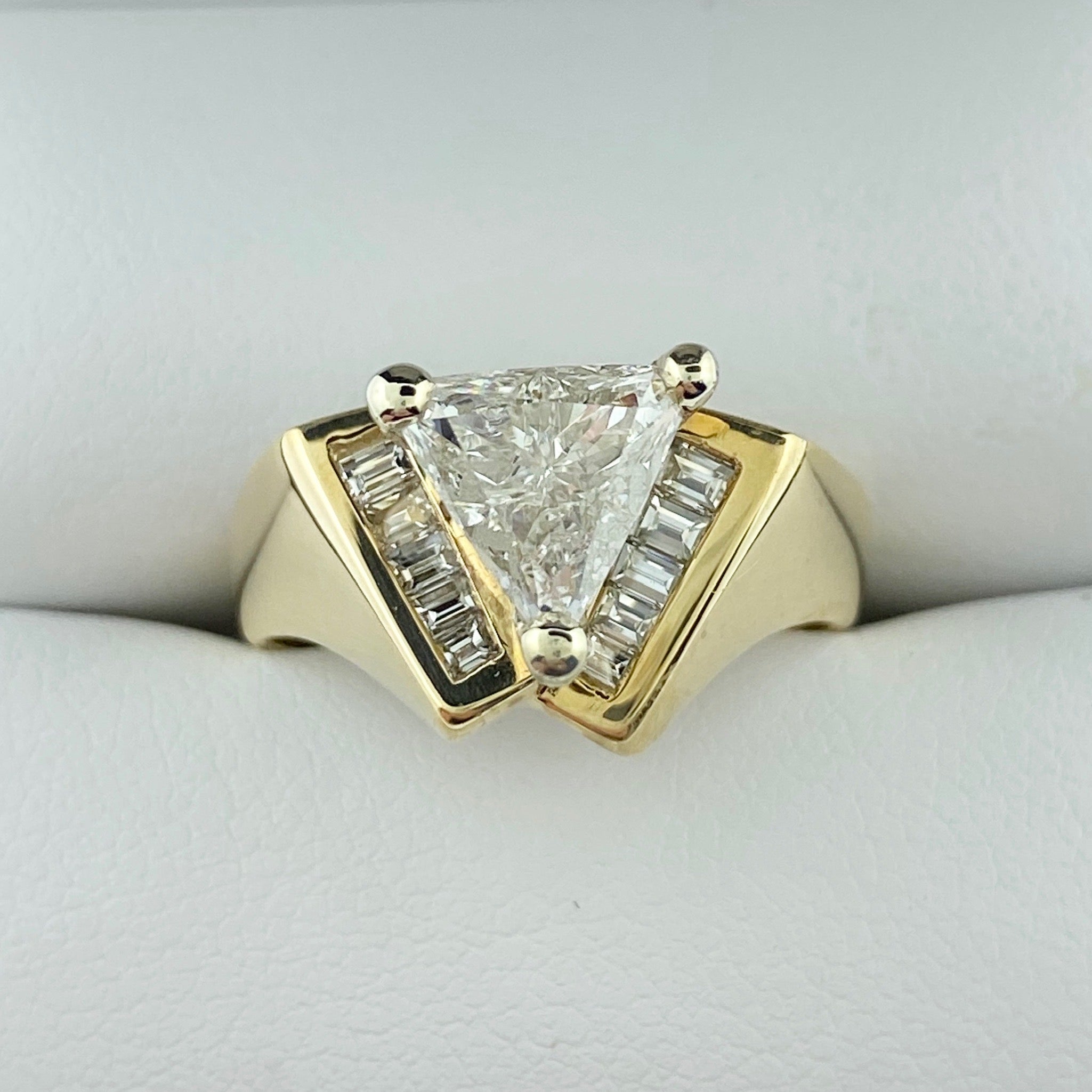 Male Mens American Diamond Gold Ring, 15 Gm at Rs 500/gram in Surat | ID:  22600586088