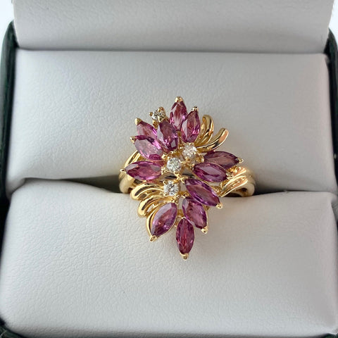 Ruby Cocktail Ring