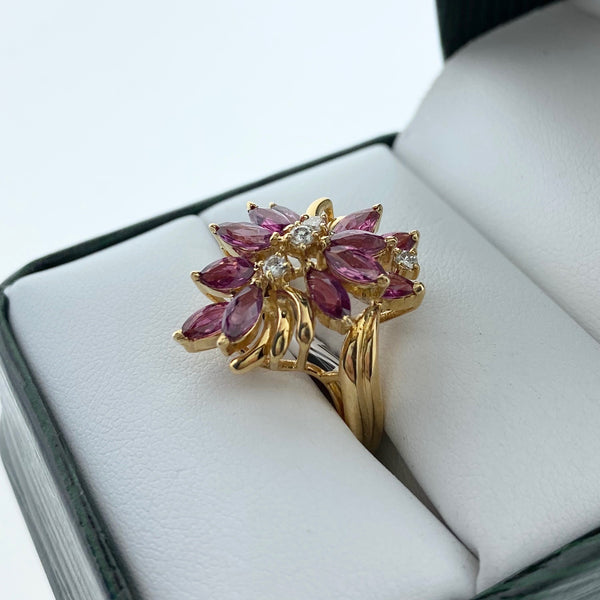 Ruby Cocktail Ring